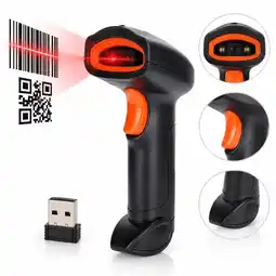 Falabella Lector Escáner Código Barras 1D 2D QR Inalámbrico USB U2-W oferta