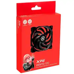 Falabella Ventilador VENTO 120 · 120mm · PWM 4-Pin · Sin Iluminación · Negro oferta