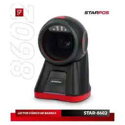 Falabella LECTOR DE CODIGOS DE BARRAS POS OMNIDIRECCIONAL STAR-8602 USB oferta