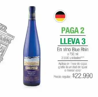 Jumbo Vino blue rin 750ml oferta