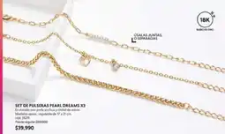 Cyzone Pearl - set de pulseras pearl dreams x3 oferta