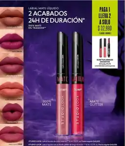 Cyzone Nude - labial mate líquido 2 acabados 24h de duración oferta