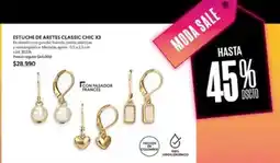 Cyzone Classic - estuche de aretes classic chic x3 oferta