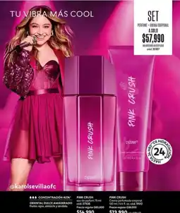 Cyzone Oriental - pink crush set oferta