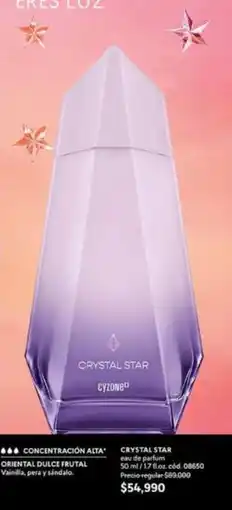 Cyzone Star - crystal star eau de parfum oferta