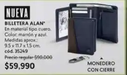 Cyzone Billetera alan cód. 35249 oferta