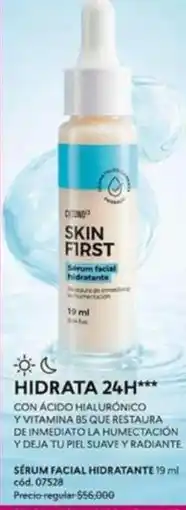 Cyzone First - skin first serum facial hidratante 79 ml cód. 07528 oferta