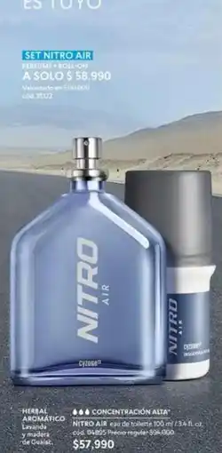 Cyzone Nitro - set nitro air perfume + bodyspray oferta