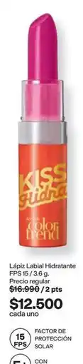 Avon Colori - lápiz labial hidratante fps 16 oferta