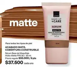 Avon Avon - sérum base de maquillaje hidra-matte fps 30 oferta