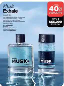 Avon Avon - musk exhale eau de toilette spray oferta