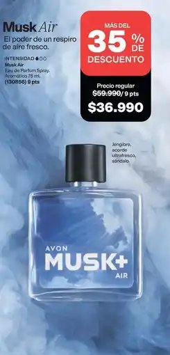 Avon Avon - musk air oferta