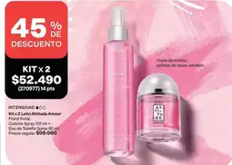 Avon Violeta - kit x 2 latin attitude amour oferta