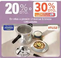 Jumbo Imusa en ollas a presion universal oferta