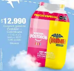 Metro Postobón Colombiana oferta