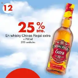 Metro Chivas Regal extra oferta