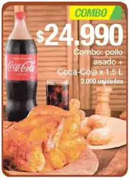 Jumbo Coca-Cola combo pollo asado oferta