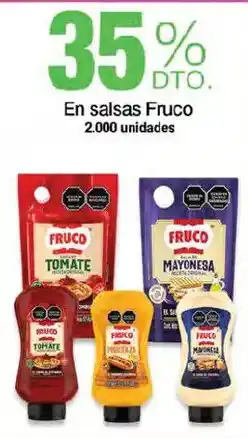 Jumbo FrucO en salsas oferta