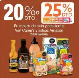 Jumbo Van Camp's y salsas Amazon oferta