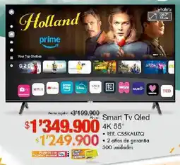 Metro Smart Tv Qled 4K 55" oferta