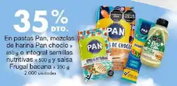 Metro Pan pastas mezclas de harina pan choco semillas nutritivas salsa frugal bacana oferta