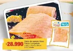 Metro Pekao filete de salmón mero oferta
