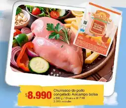 Metro Avicampo churrasco de pollo congelado oferta