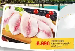 Metro Filete de tilapia oferta