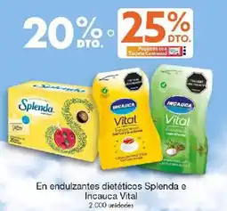 Metro Splenda e Incauca Vital oferta