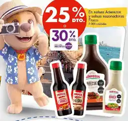 Metro Fruco aderezos y salsas sazonadoras oferta