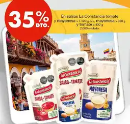 Metro La Constancia salsa de tomate y mayonesa oferta