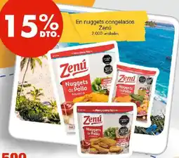 Metro Zenu nuggets de pollo oferta