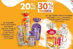 Metro Santa Clara pan tajado blanco oferta