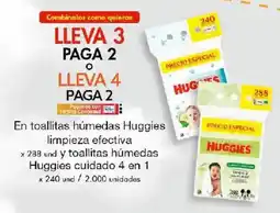 Metro Huggies toallitas húmedas oferta