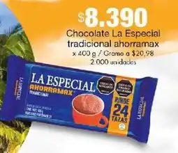 Metro La especial chocolate tradicional oferta