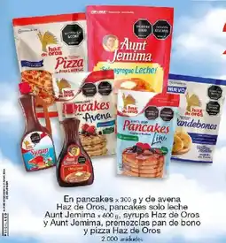 Metro Aunt Jemima pancakes oferta