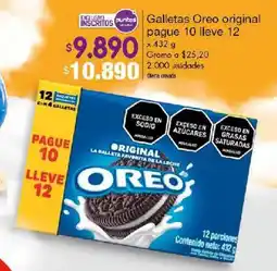 Metro Oreo galletas original oferta