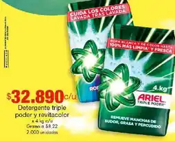 Metro Ariel triple poder y revitacolor oferta