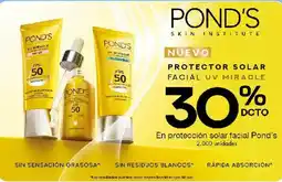 Metro Pond's protector solar facial uv miracle oferta