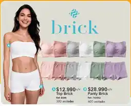 Metro brick top brick panty brick oferta