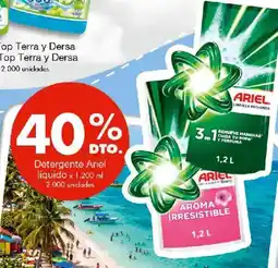 Metro Ariel detergente liquido oferta
