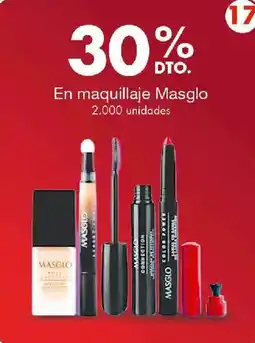 Metro Masglo en maquillaje oferta