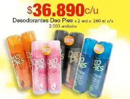 Metro Desodorantes Deo Pies oferta