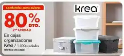 Metro Krea cajas organizadoras oferta