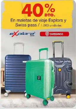 Metro explora maletas de viaje oferta