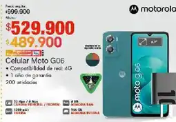 Metro motorola celular moto g06 oferta