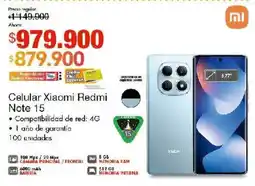 Metro Xiaomi Redmi Note 15 oferta