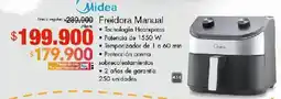Metro Midea freidora manual oferta