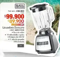 Metro Black+Decker licuadora dura pro oferta