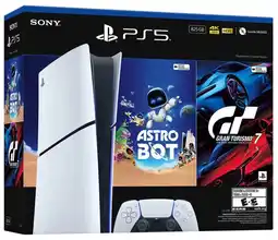 Falabella Consola PS5 Edición Digital Modelo Slim Bundle Astro Bot - Gran Turismo 7 oferta